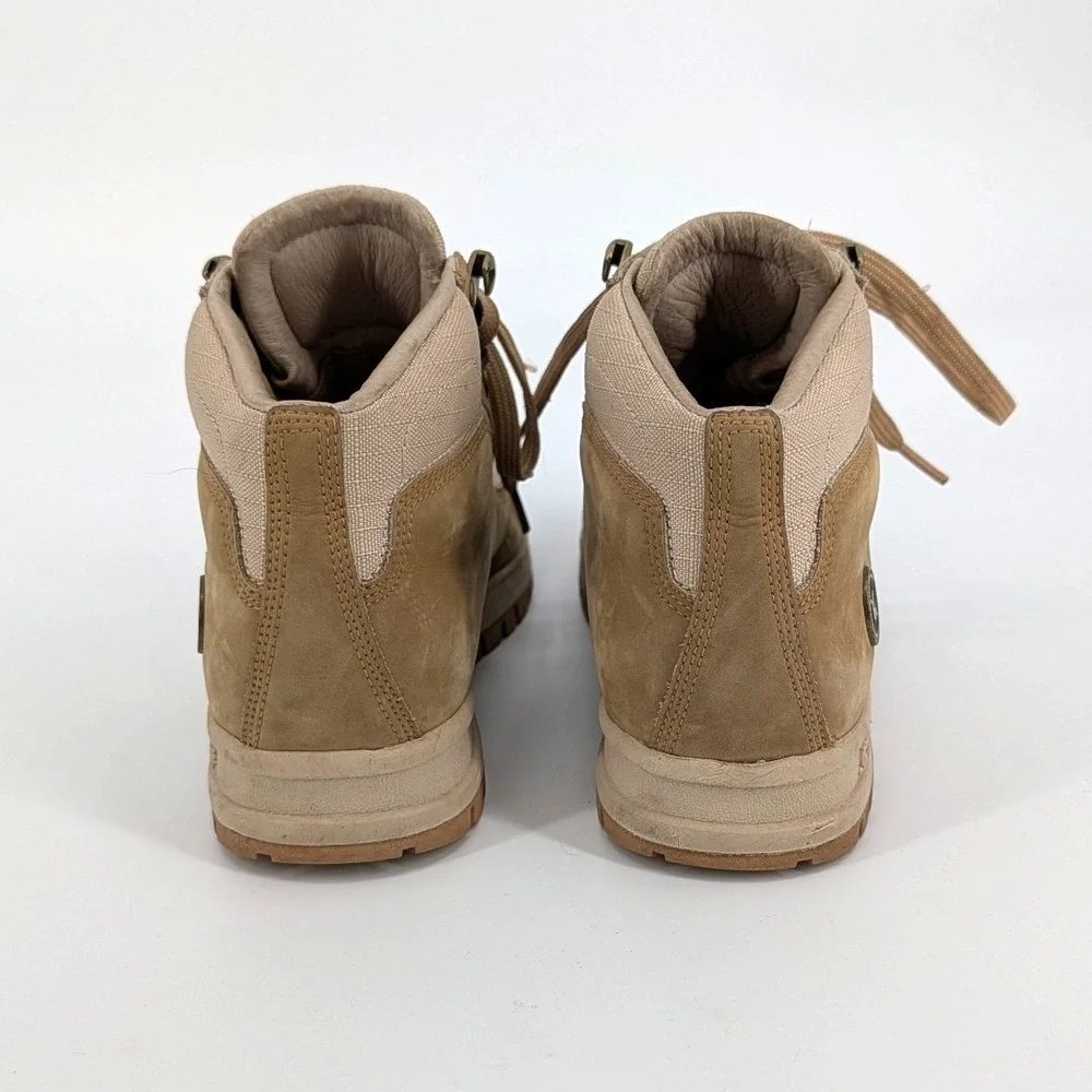 Reebok G-Unit G6‎ Tan Wheat Mid Top Boots Womens Size 6.5 RB 406 FLU 50 Cent